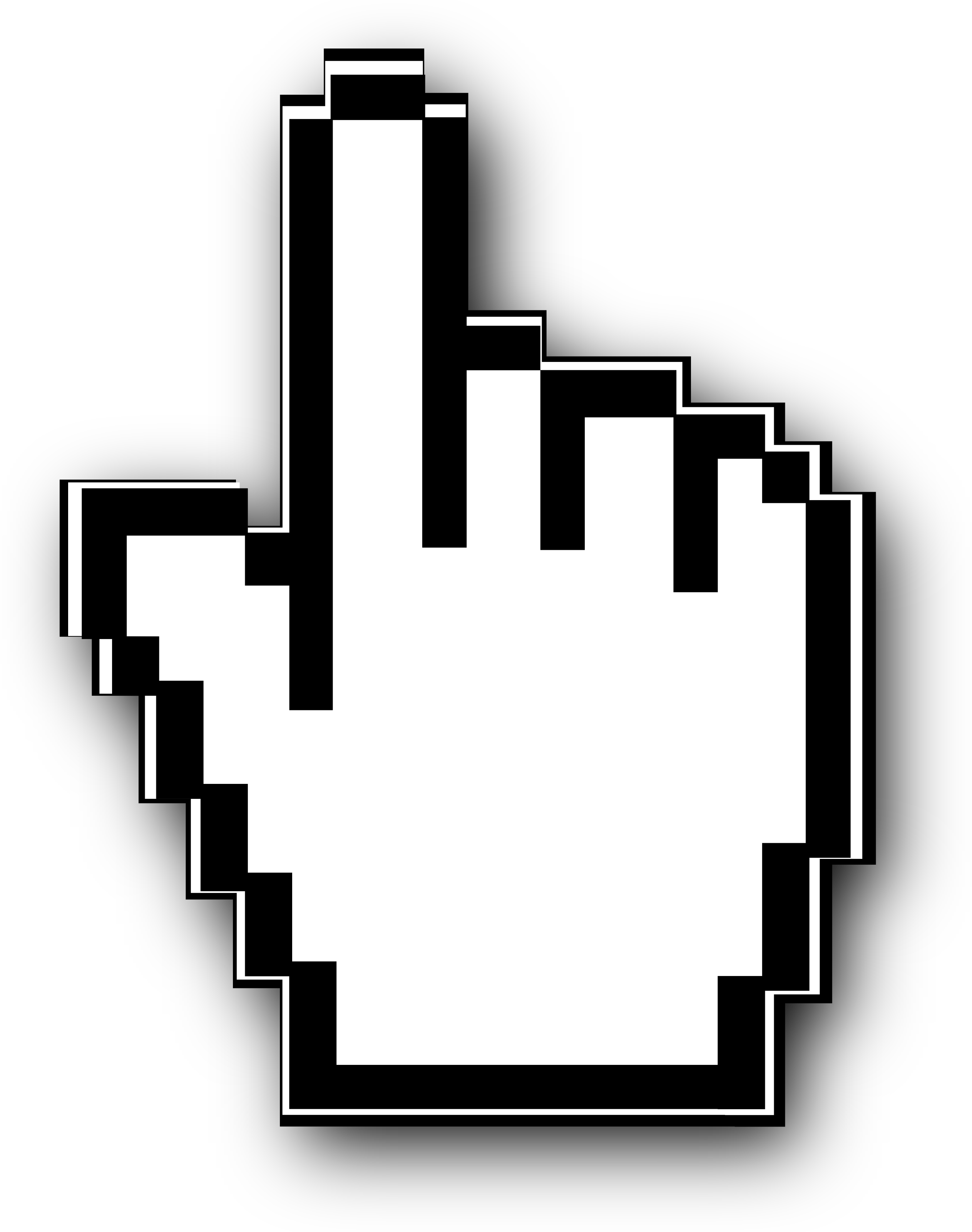 clipart-image-of-a-black-and-white-cursor-hand-with-pointer-finger-9